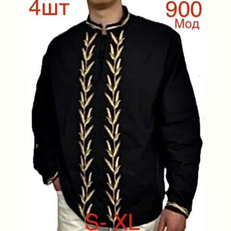 Купить Вышиванка Надийка ND308-900 black на obuv-plus.com.ua