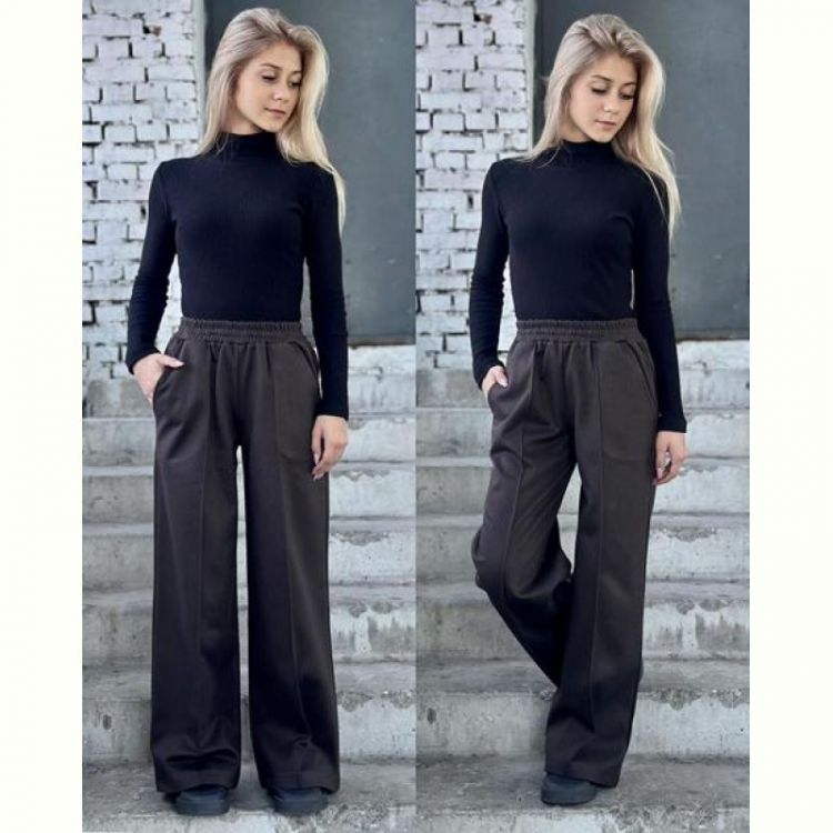 Купить Штаны Karolina KR405 brown на obuv-plus.com.ua