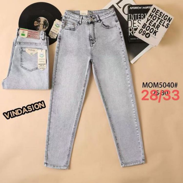 Купить Джинсы Vindassion 5040 l.grey на obuv-plus.com.ua