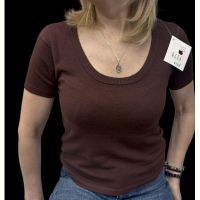 Купить Футболка Elena&Vika 26114 brown на obuv-plus.com.ua