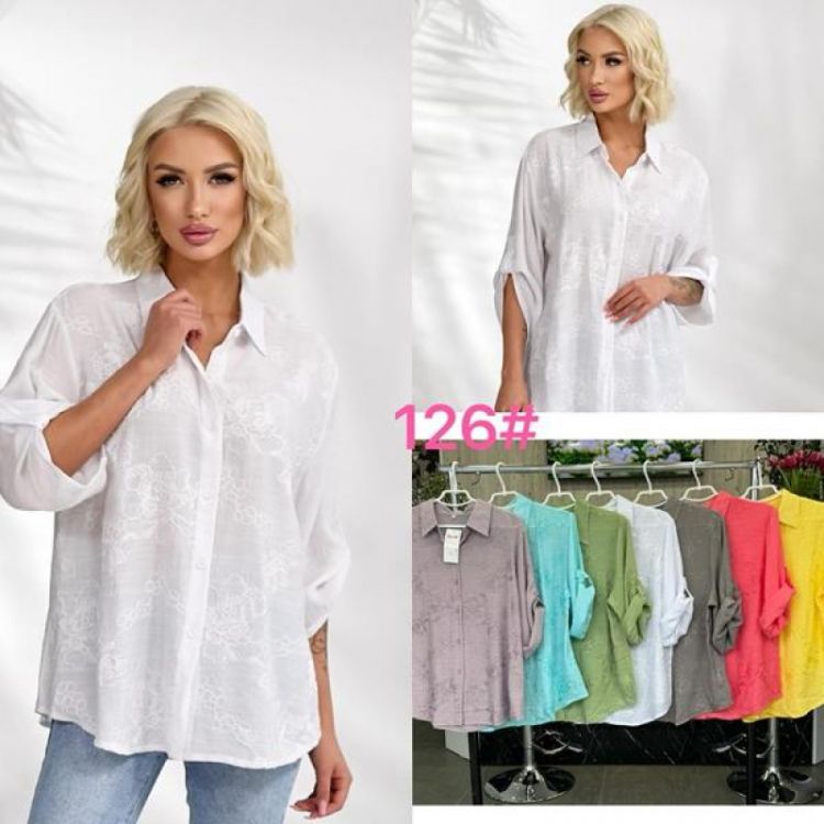 Купить Рубашка JJF 126 white на obuv-plus.com.ua