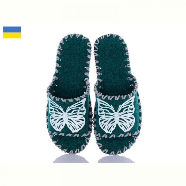 Купить Тапочки Vends 259 зелений на obuv-plus.com.ua