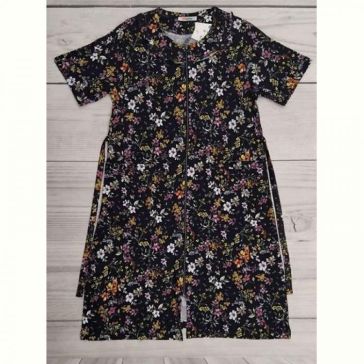 Купить Халат Annet YT3337-1 black на obuv-plus.com.ua