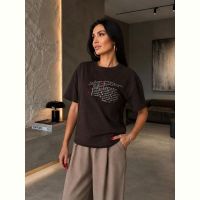 Купить Футболка New Season F055 brown на obuv-plus.com.ua