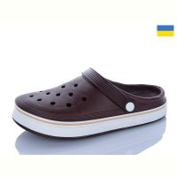 Купить Кроксы Verta B17 коричневий на obuv-plus.com.ua