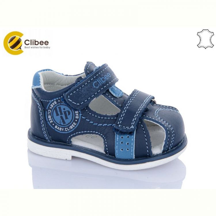 Купить Босоножки Clibee AA323-2 d.blue-l.blue на obuv-plus.com.ua