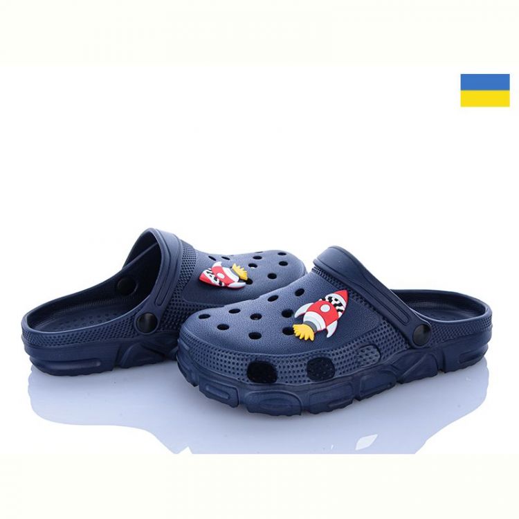 Купить Кроксы Inblu D302 т.синій (32-35) на obuv-plus.com.ua