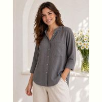 Купить Рубашка New Season RB621 d.grey на obuv-plus.com.ua