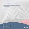 Купить Подушка для тела сна отдыха NORDIC+ 40х140 см IDEIA антиаллергенная длинная белая холлофайбер с молнией на obuv-plus.com.ua