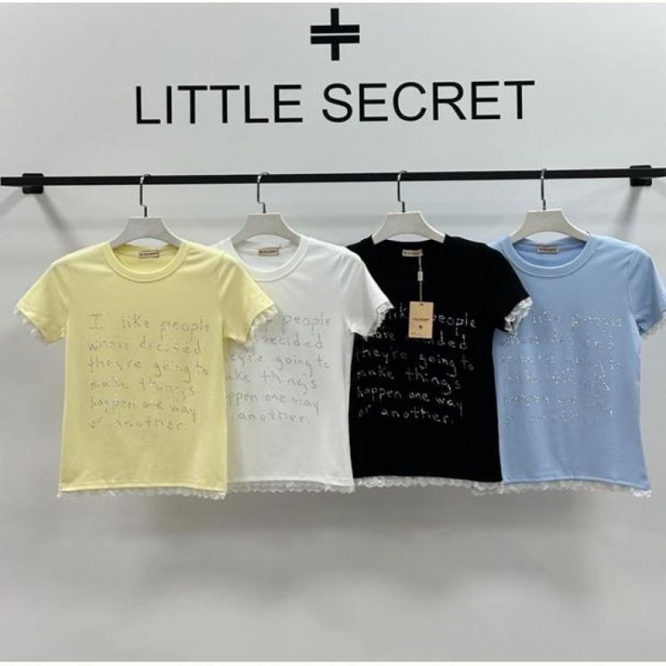 Купить Футболка Little Secret 10576 l.blue на obuv-plus.com.ua