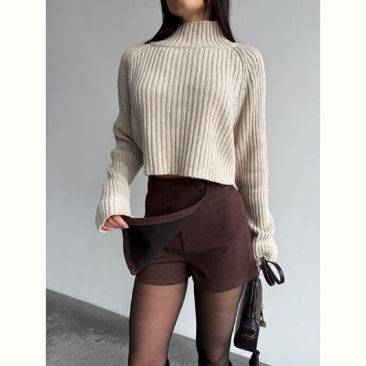 Купить Юбка-шорты Arina 1702 brown на obuv-plus.com.ua