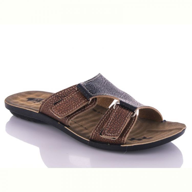 Купить Шлепанцы Malibu 5320 black-camel на obuv-plus.com.ua