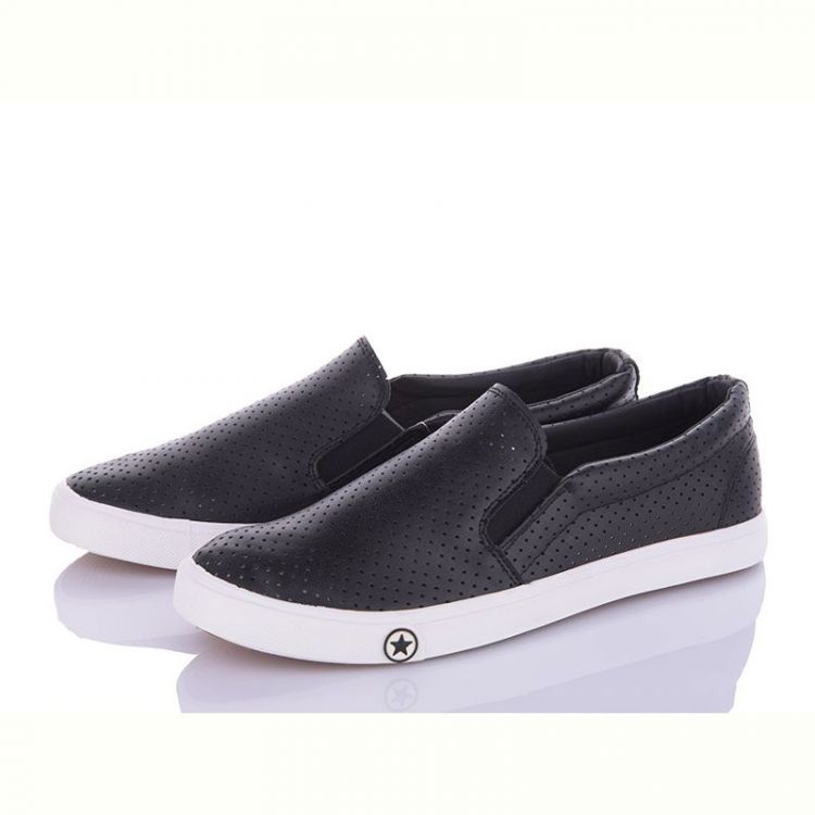 Купить Слипоны Wonex 192-7 black на obuv-plus.com.ua