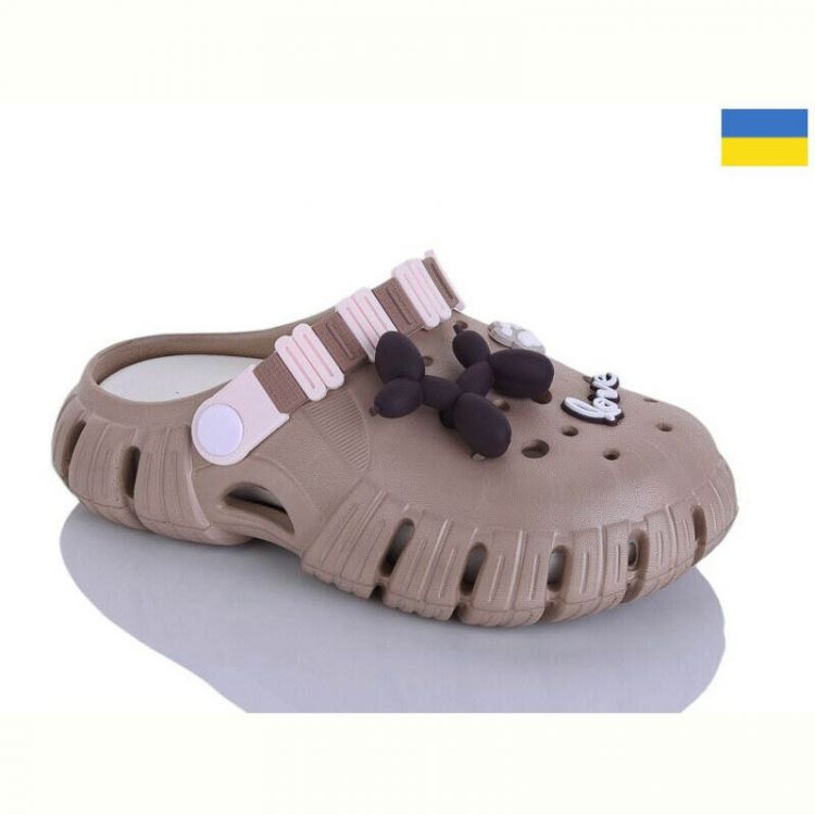 Купить Кроксы Malibu 6012 мокко/крем на obuv-plus.com.ua