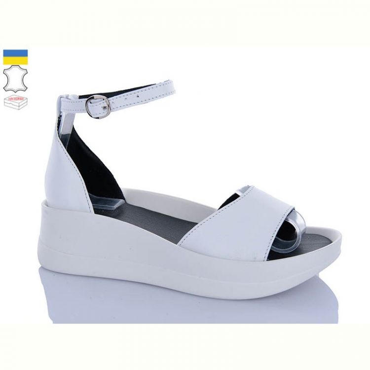 Купить Босоножки Garti 0199 білий шкіра на obuv-plus.com.ua