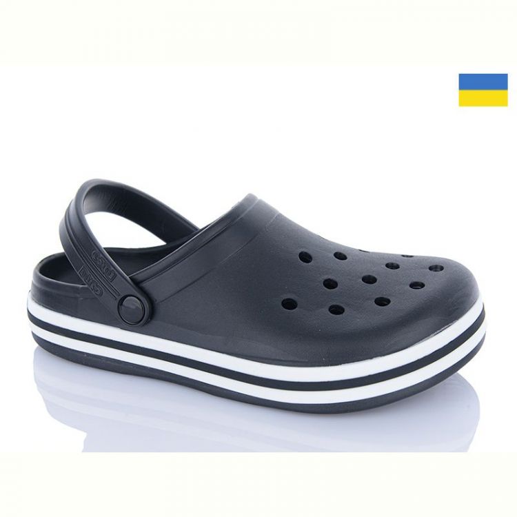 Купить Кроксы Dago 520 чорний на obuv-plus.com.ua