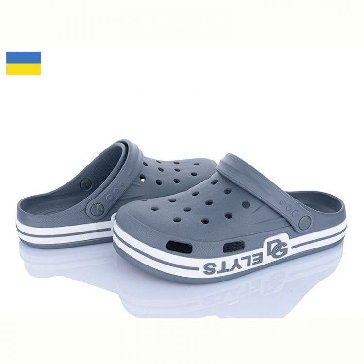 Купить Кроксы Golden Lion 526 сірий на obuv-plus.com.ua