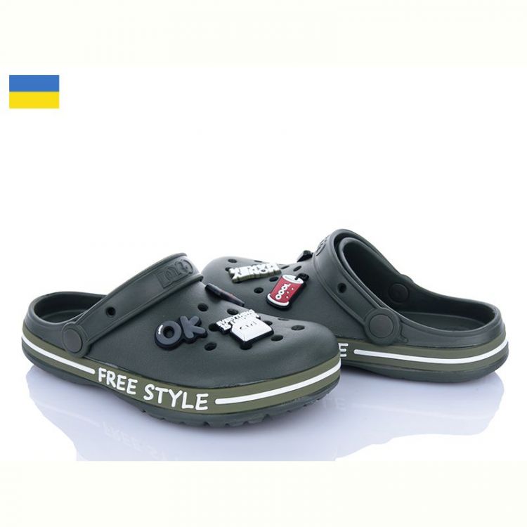 Купить Кроксы Dago Dago 329 хакі на obuv-plus.com.ua