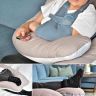 Купить Подушка П-форма IDEIA 140х75х20 см U-shape для беременных, реабилитации и повседневного комфорта с наволочкой на obuv-plus.com.ua