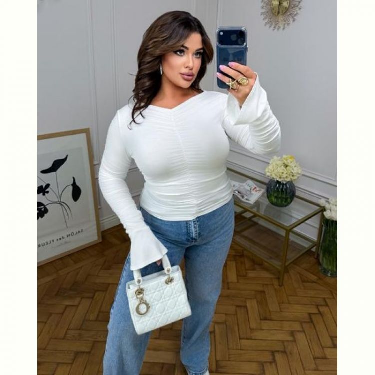 Купить Свитер Arina 1737 white на obuv-plus.com.ua