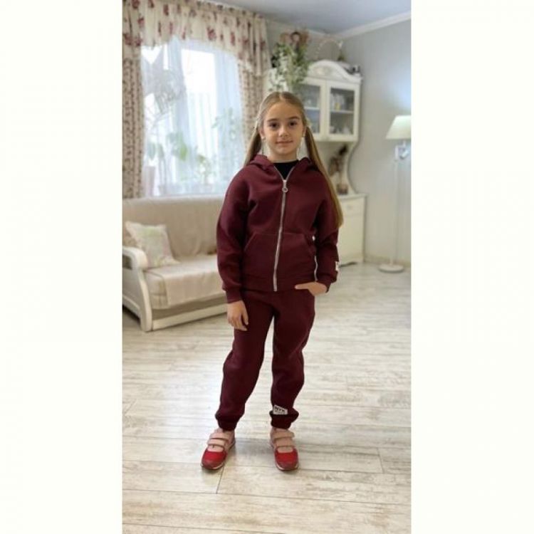Купить Костюм спорт LiMa kids 2434 wine на obuv-plus.com.ua