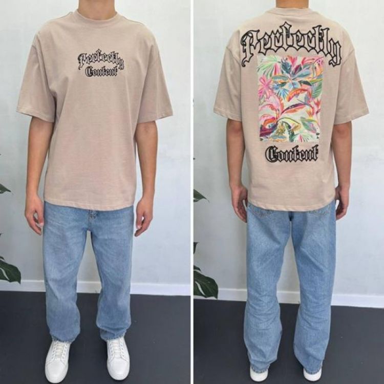 Купить Футболка i8denim 90553 beige на obuv-plus.com.ua