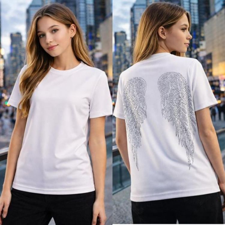 Купить Футболка Karolina KR495 white на obuv-plus.com.ua