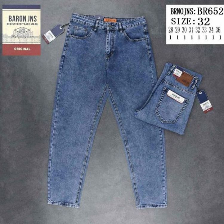 Купить Джинсы Baron Jeans BR652 blue на obuv-plus.com.ua