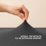 Купить Простынь трикотажная 180/200х200х35 см на резинке IDEIA, эластичная, трикотаж, хлопок т/серая на obuv-plus.com.ua