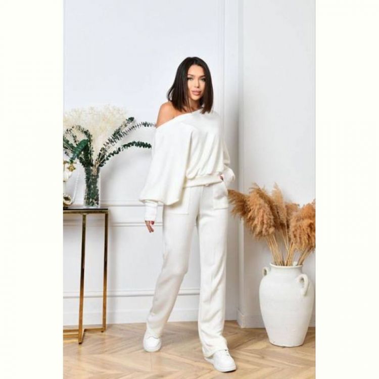 Купить Костюм спорт Arina 8058 white на obuv-plus.com.ua