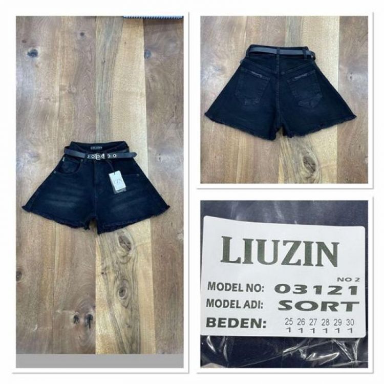Купить Шорты Maxim Jeans 03121-2 black на obuv-plus.com.ua