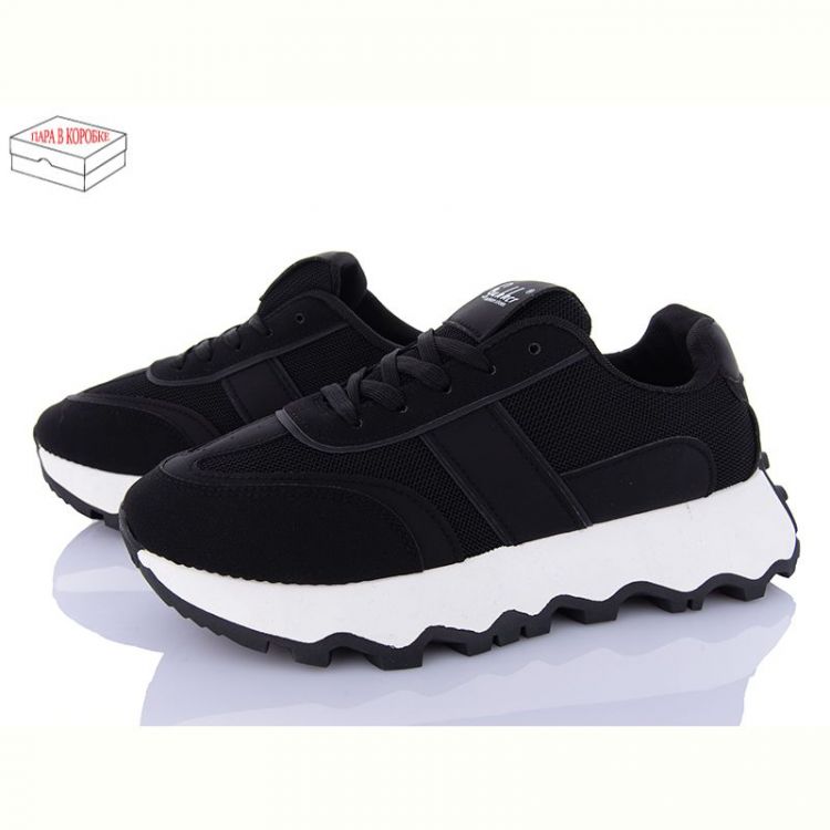 Купить Кроссовки Gukkcr RF1646 black на obuv-plus.com.ua