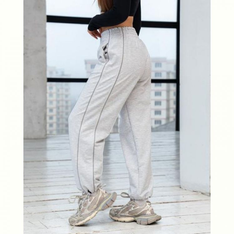 Купить Штаны спорт AZNA Б16 l.grey на obuv-plus.com.ua