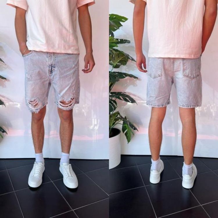 Купить Шорты i8denim 2280 l.blue на obuv-plus.com.ua