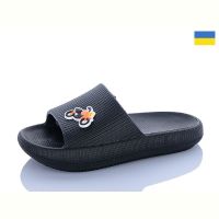 Купить Шлепанцы Cross 022 чорний на obuv-plus.com.ua