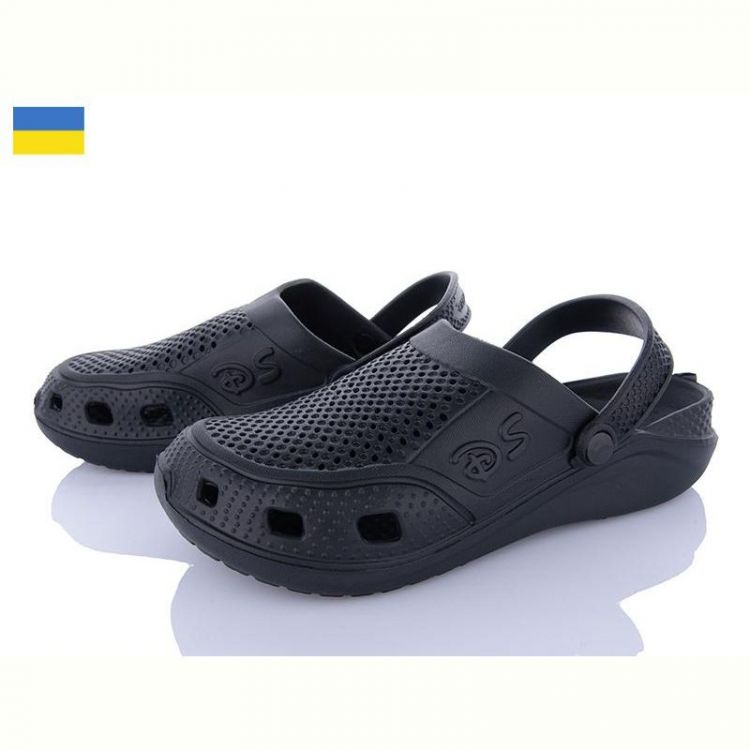 Купить Кроксы Ds Сабо 6 чорний на obuv-plus.com.ua