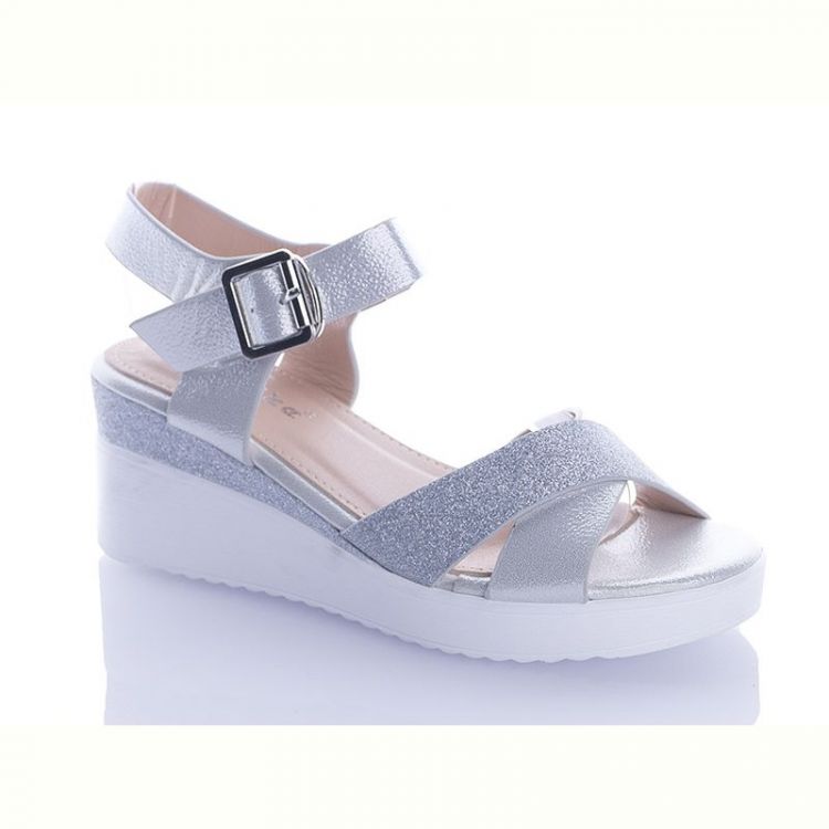 Купить Босоножки Yalike 31-2 silver на obuv-plus.com.ua
