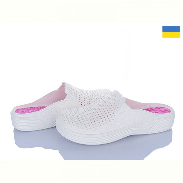 Купить Сабо Progress Сабо жін.білий на obuv-plus.com.ua