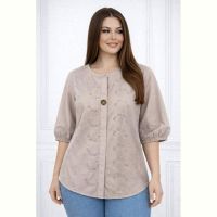 Купить Рубашка Elena&Vika 26030 beige на obuv-plus.com.ua