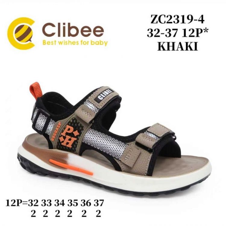 Купить Босоножки Clibee Apc-ZC2319-4 Khaki на obuv-plus.com.ua