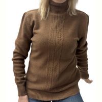 Купить Свитер Elena&Vika 24037 brown на obuv-plus.com.ua