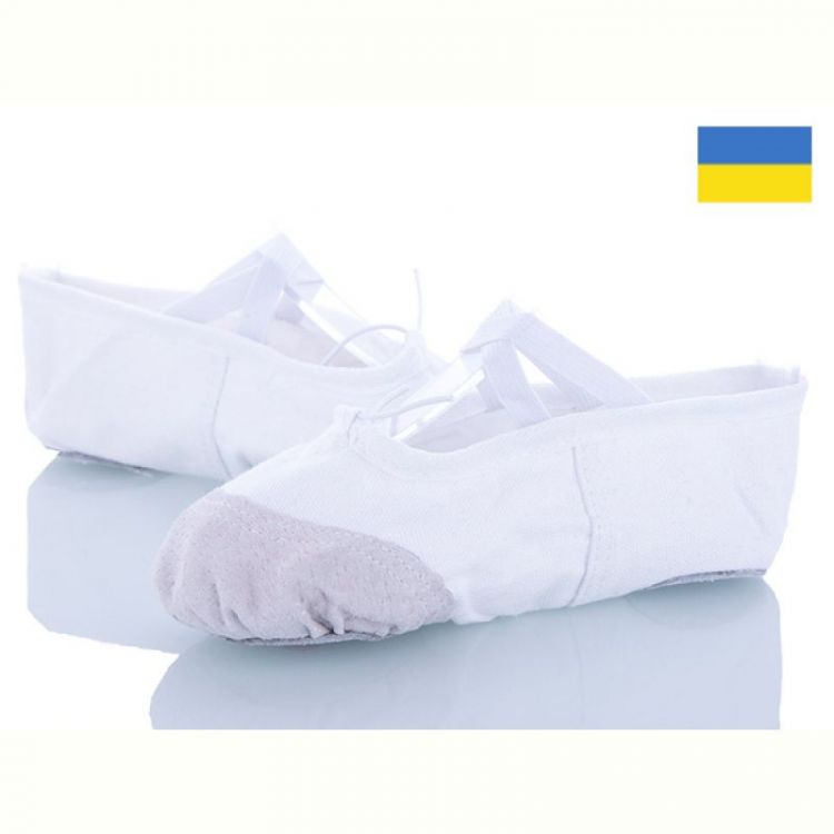 Купить Чешки Dance Shoes A3 white (42-46) на obuv-plus.com.ua