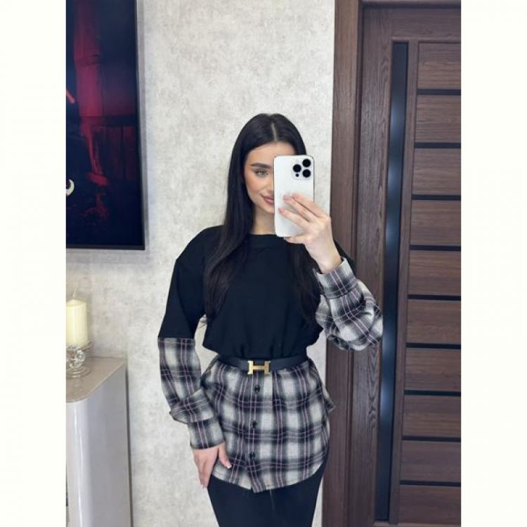Купить Туника Valentina 7 black-grey на obuv-plus.com.ua