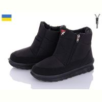 Купить Ботинки Demur KWZ411F чорний -2025 на obuv-plus.com.ua