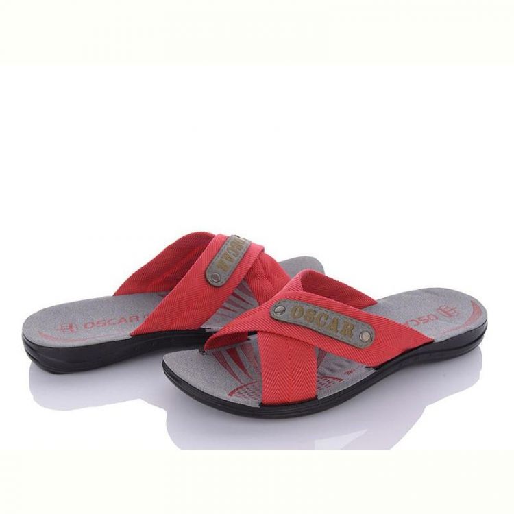 Купить Шлепанцы Oskar 6-Ш10-1 red на obuv-plus.com.ua