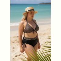 Купить Купальник DFK 2651 black-beige на obuv-plus.com.ua
