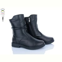 Купить Ботинки Mona Liza 818 чорний шк. на obuv-plus.com.ua