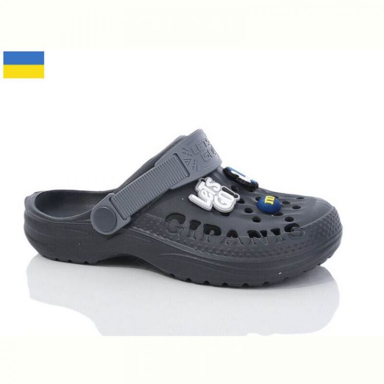 Купить Кроксы Demur CC009 графіт на obuv-plus.com.ua