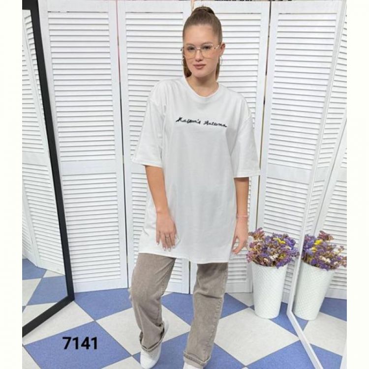 Купить Футболка MMC clothes 7141 white на obuv-plus.com.ua