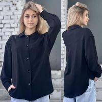Купить Рубашка Karolina KR102 black на obuv-plus.com.ua